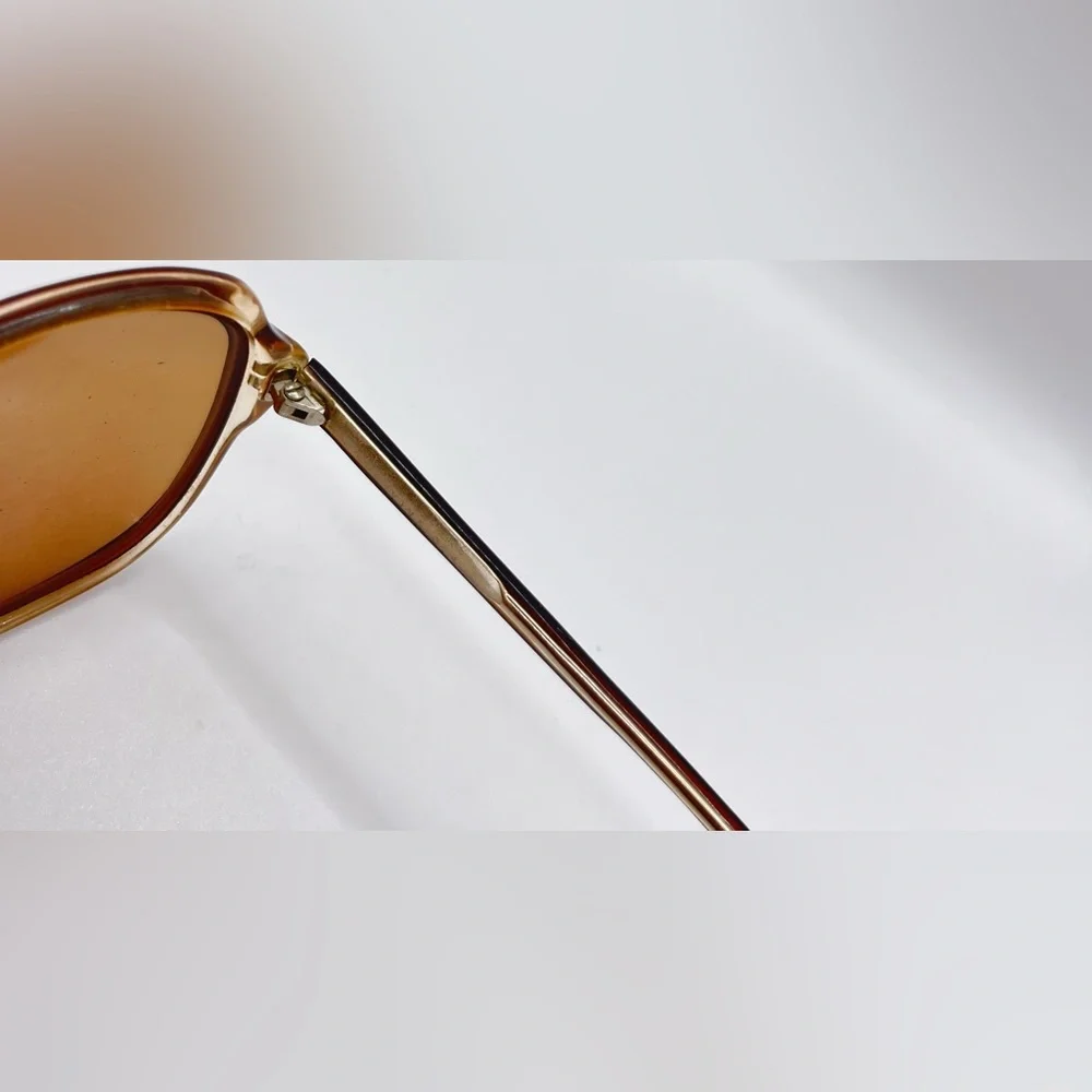 Viva 304 Brown Round Sunglasses Frames Only - Picture 7 of 8
